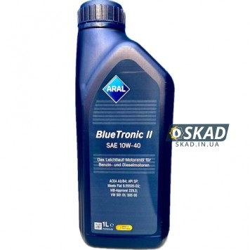 Моторное масло Aral BlueTronic II 10W-40, 1 л. 15F46E