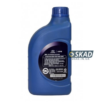 Трансмиссионное масло Mobis Hyundai/Kia ATF SP-III (Lock-Up CLUTCH) 80W, 1 л. 04500-00100-1