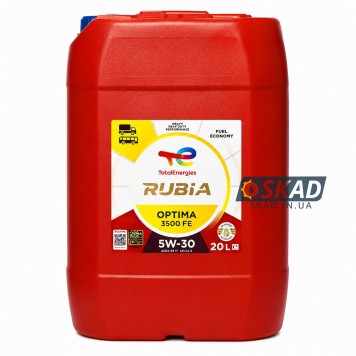 Моторна олива Total Rubia Optima 3500 FE 5W-30, 20 л. 228205