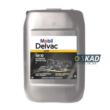 Моторное масло Mobil Delvac Ultra 5W-30 Ultimate Protection V2 20 л. 157419
