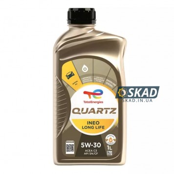 Моторное масло Total Quartz Ineo Long Life 5W-30, 1 л. 213818