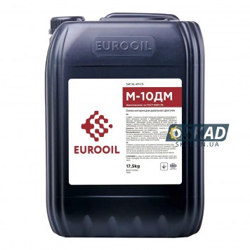 Моторное масло Eurooil М-10ДМ SAE 30 20 л sng-5487