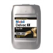 Трансмиссионное масло Mobil Delvac Synthetic Gear Oil 75W-140 20 л