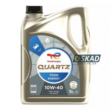 Моторное масло Total Quartz 7000 Energy 10W-40, 5 л. 214114