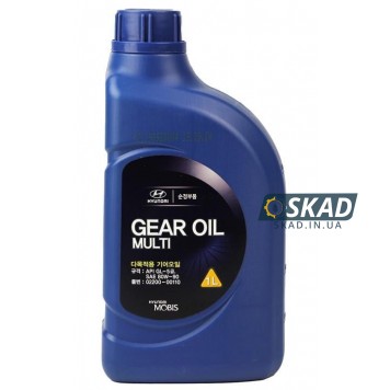 Трансмісійна олива Mobis Hyundai/KIA Gear Oil Multi 80W-90 GL-5, 1 л. 02200-00110