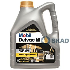 Mobil Delvac 1 5W-40, 4л