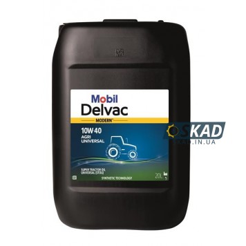 Моторное масло Mobil Delvac Modern 10W-40 Agri Universal 20 л. 157459