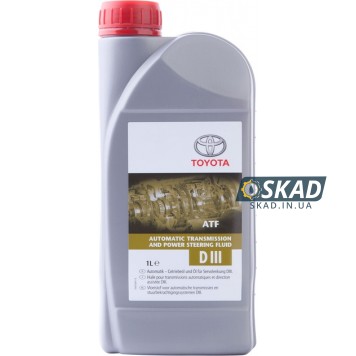 Моторное масло Toyota ATF Dexron III, 1 л. 08886-80506