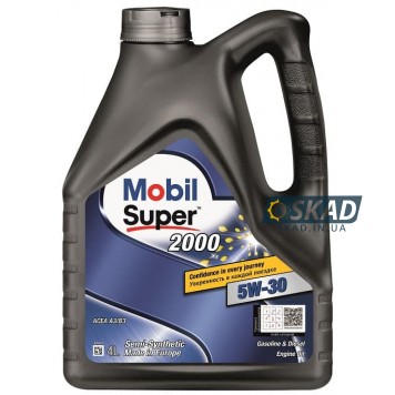 Моторное масло Mobil Super 2000 x1 5W-30 4л 155317