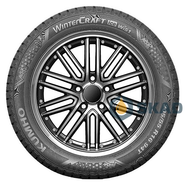 Winter Tyre Kumho WinterCraft Ice Wi51 255/40 R19 100T XL kum1914