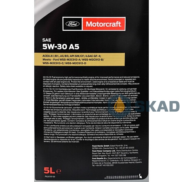 Motor oils for passenger cars