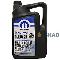 Mopar MaxPro+ SAE 0W-20 Engine Oil SP/GF-6A, 5L