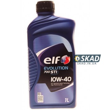 Моторное масло Elf Evolution 700 STI 10W-40, SN/CF, 1 л. 214125