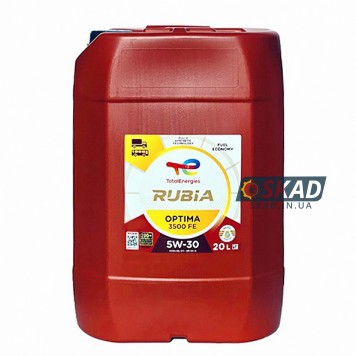 Моторна олива Total Rubia Optima 3500 FE 5W-30, 20 л. 228205