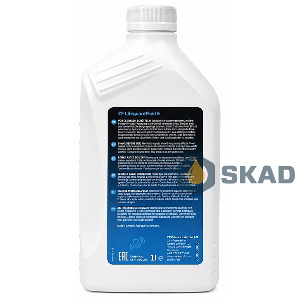 ZF Lifeguard Fluid 6, 1L S671.090.255