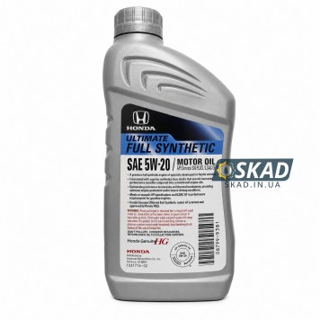 Моторна олива Honda 5W-20 Ultimate Full Synthetic SP/GF-6, 1 л. 08798-9138-1