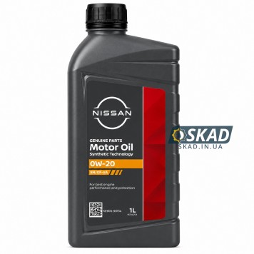 Моторное масло Nissan Motor Oil 0W-20, 1 л. KE90090134