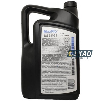 Моторна олива Mopar MaxPro 5W-30, 5 л. 68518205AA-1