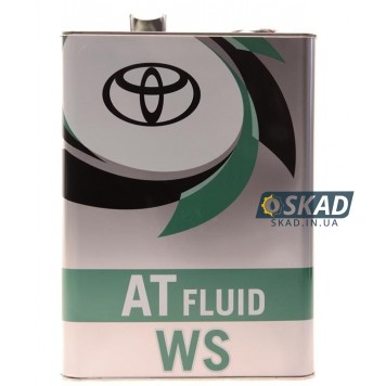 Трансмісійна олива Toyota ATF WS (Japan), 4 л. 08886-02805