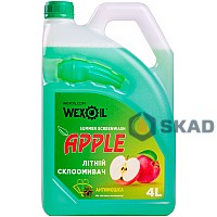Washer Summer Wexoil Screenwash Apple, 4L