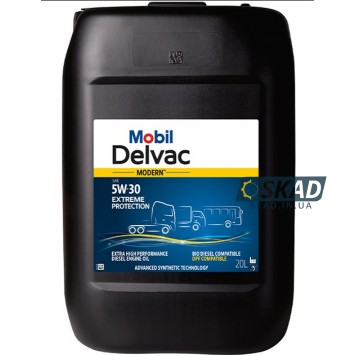 Моторное масло Mobil Delvac Modern 5W-30 Extreme Protection 20 л. 156970