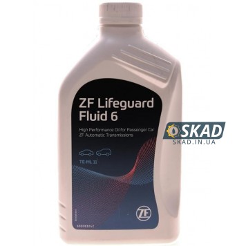 Трансмиссионное масло ZF Lifeguard Fluid 6, 1 л. S671.090.255
