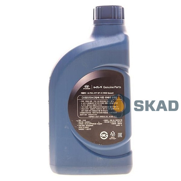 Mobis Hyundai/Kia ULTRA ATF SP-IV RR 75W, 1L 04500-00117