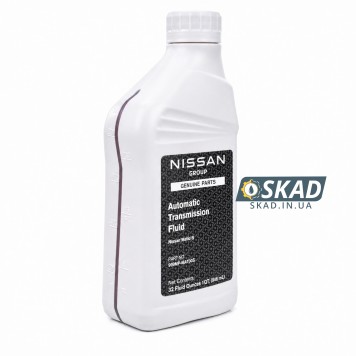Трансмиссионное масло Nissan ATF Matic-S, 946 мл. 999MP-MAT00S-1