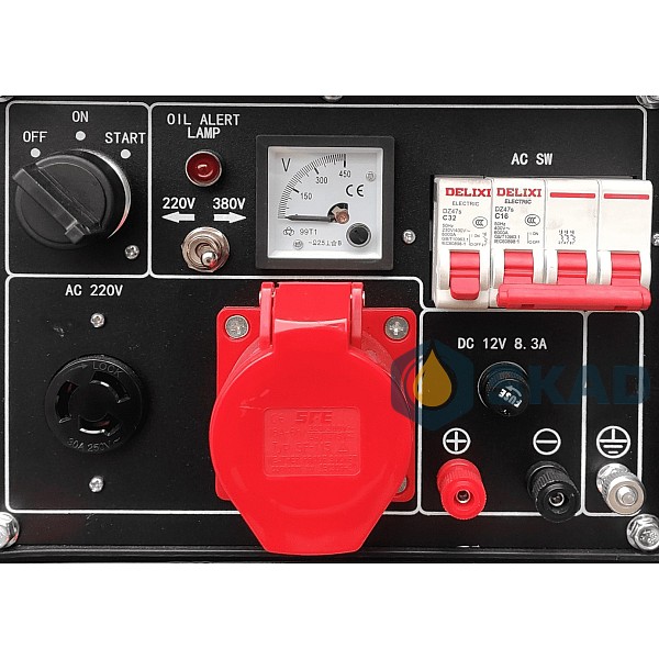 Генератор дизельный трехфазный Sayide IF8800E3D 220/380V 6.8кВт IF8800E3D