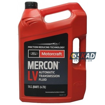 Трансмиссионное масло Motorcraft Mercon LV ATF, 4.73 л. XT10-5Q3LV