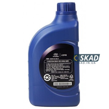 Трансмісійна олива Mobis Hyundai/KIA Gear Oil Multi 80W-90 GL-5, 1 л. 02200-00110-1