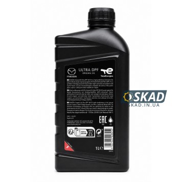 Моторна олива Mazda Original Oil Ultra DPF 5W-30, 1 л. 053001DPF-1
