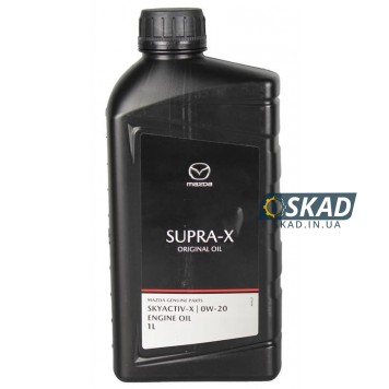 Моторное масло Mazda Original Oil Supra-X 0W-20, 1 л. 0W2001TFE