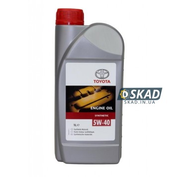 Моторное масло Toyota Engine Oil Synthetic 5W-40, 1 л. 08880-80836