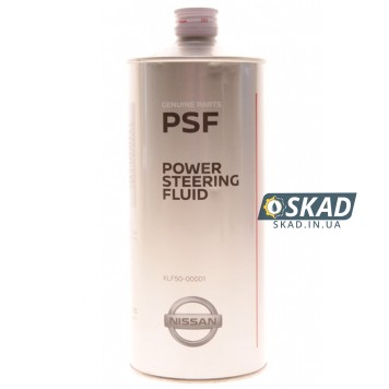 Трансмиссионное масло Nissan PSF (Japan), 1 л. Рідина для гідропідсилювача керма KLF50-00001