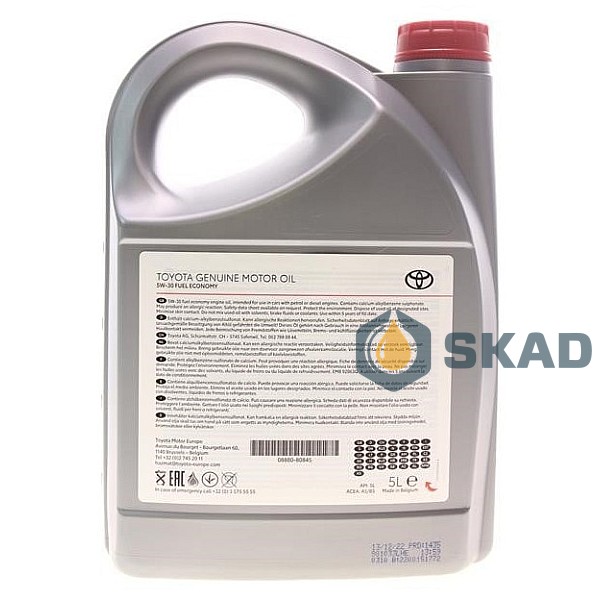 Motor oils for passenger cars