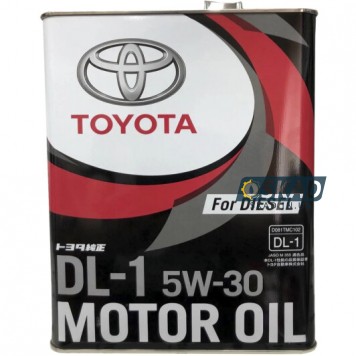 Моторное масло Toyota DL-1 Diesel 5W-30 4 л. (Japan) 08883-03105