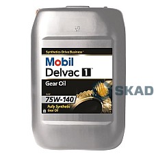 Mobil Delvac Synthetic Gear Oil 75W-140, 20L