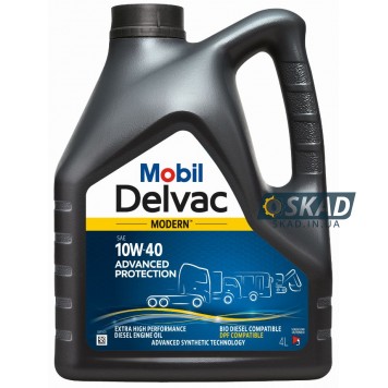 Mobil Delvac Modern 10W-40 Advanced Protection 4 л. 157474