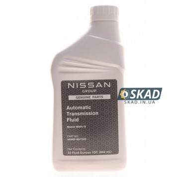 Трансмиссионное масло Nissan ATF Matic-S, 946 мл. 999MP-MAT00S