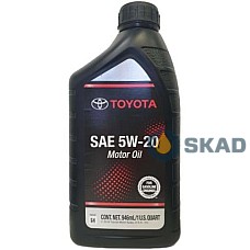 Toyota Motor Oil 5W-20, 1L