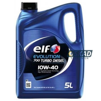 Моторное масло Elf Evolution 700 TD 10W-40, 5 л. 214121