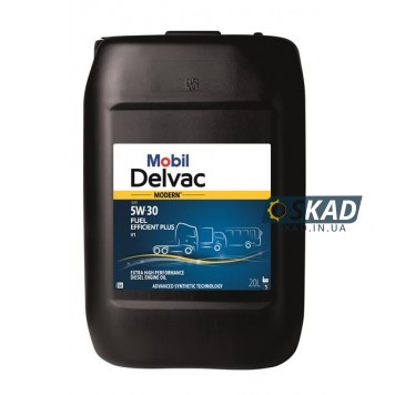 Моторное масло Mobil Delvac Modern 5W-30 Fuel Efficient Plus V1 20 л. 157467