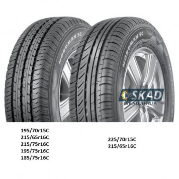 Nokian Nordman SC 185/75 R16 104/102 S літня шина-1