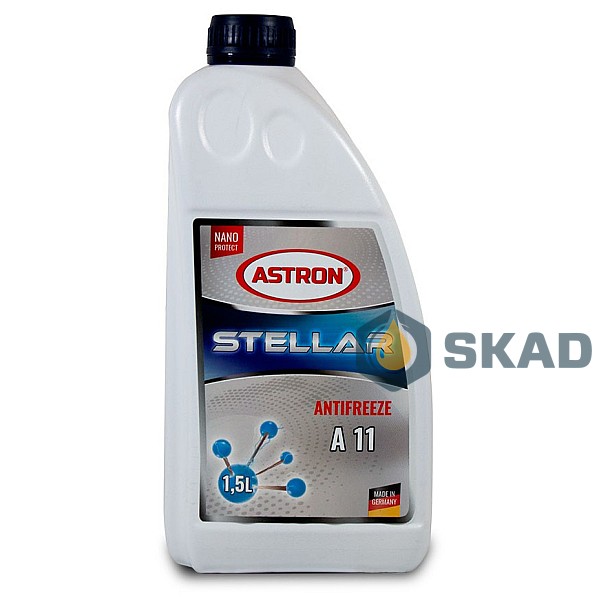 Антифриз ASTRON G11 концентрат (blue/голубий), 1.5л as-157882001