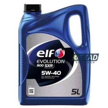 Моторное масло Elf Evolution 900 SXR 5W-40, 5 л. 213913
