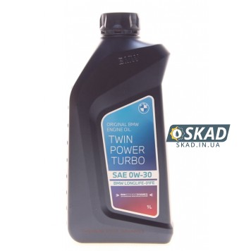 Моторна олива BMW Twin Power Turbo 0W-30 Longlife-01 FE, 1 л. 83215A7EDB2