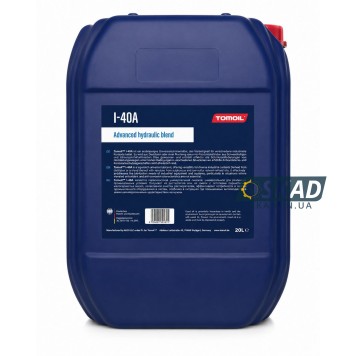 TOMOIL Industrial Hydraulic Oil I-40 20 л. Гідравлічна олива-1