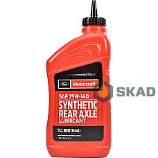 Ford Motorcraft SAE 75W-140 Synthetic Rear Axle Lubricant, 946 ml