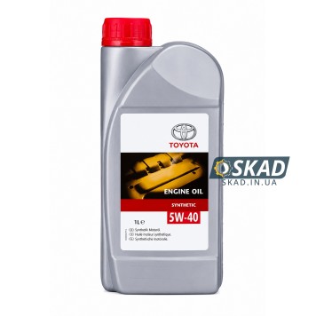 Моторное масло Toyota Engine Oil Synthetic 5W-40, 1 л. 08880-80836